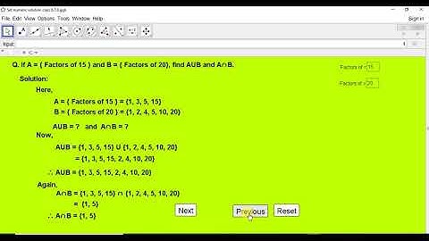 How to create Next, Previous and Reset buttons and set Grid in graphics views of GeoGebra?