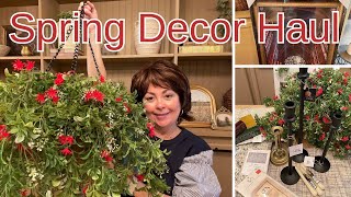 COLLECTIVE SPRING DECOR HAUL | THRIFTING | HOBBY LOBBY | HOME GOODS