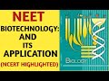 Biotechnology/Application/Class 12/NCERT/Chapter 12/Quick Revision Series/NEET/AIIMS/JIPMER