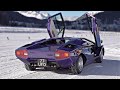 The ICE St. Moritz 2022 | Ultra Rare Classic Cars in the Snow | 250 GTO, Miura, Zonda & More!