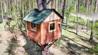 COZY TREE HOUSE  Build a new roof and cook stew