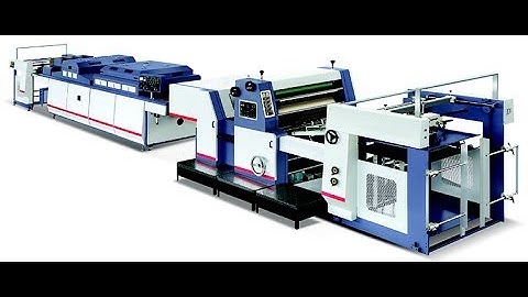 SGZJ-1200 Automatic Spot UV Varnishing Machine-Advertising video