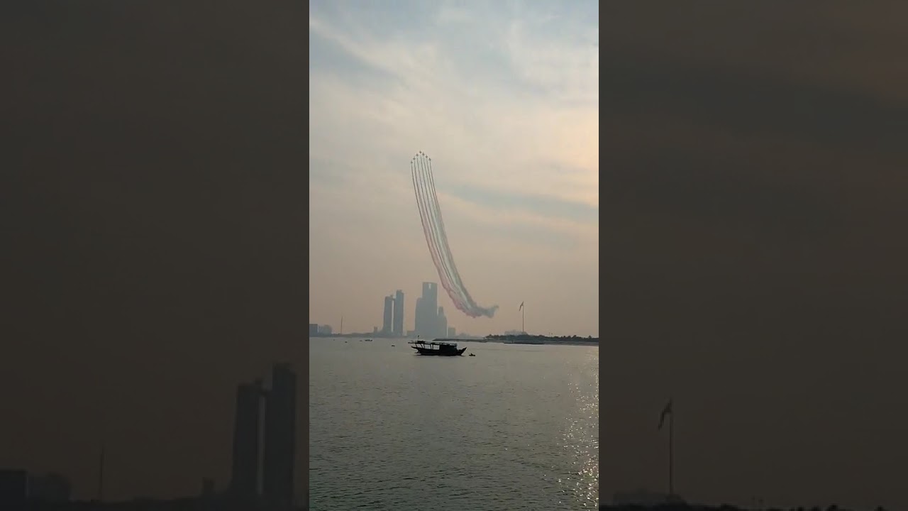 Air show at Abu Dhabi 
