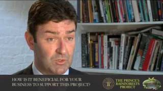 Steve Easterbrook discusses rainforests and climate change for The Princes Rainforest Project