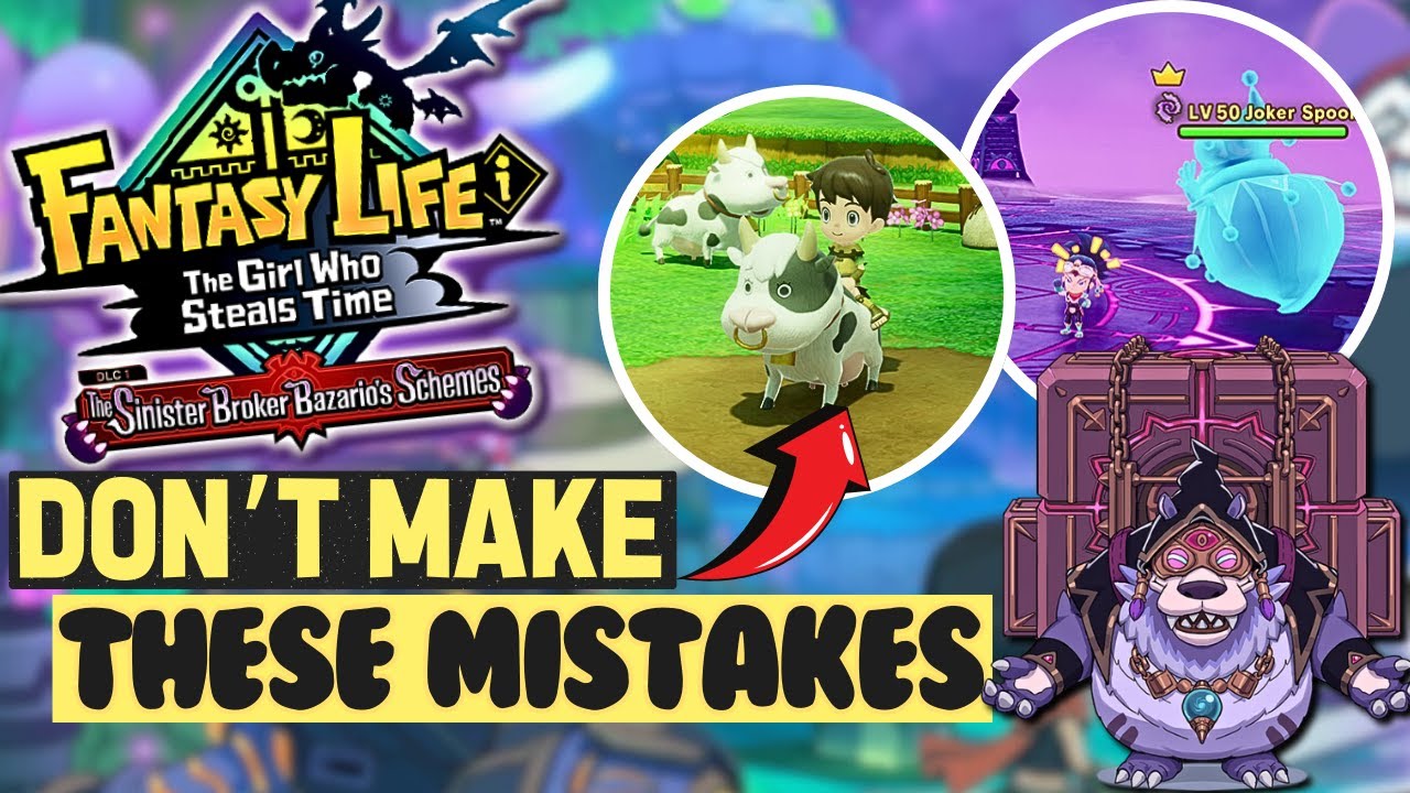30 Useful Tips I WISH I Knew Before Playing NEW DLC for Fantasy Life i