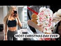 EATING EVERY CHRISTMAS TREAT  *ALONE*  Vlog #2