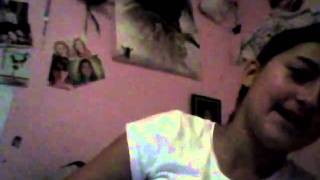 young girls reaction to relaxing car drive