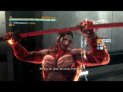The Best Move I've Ever Pulled Off In My 300+ Hours Of Metal Gear Rising...