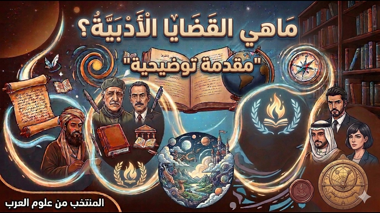 ماهي القضايا الأدبية العربية؟ مقدمة توضيحية