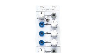 Comp/Sat experimentation with Dual Processor - Low-gain Electronics | 4U Modular Serge