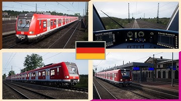 DB BR423 cab ride to Düren ~ First Look at Train Sim World 2 - New Journeys Expansion (Pt. 1)