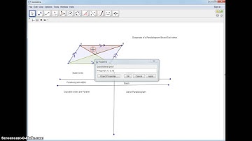 Diagonals of Parallogram Bisect Other