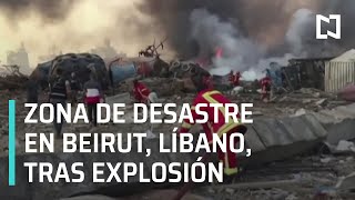 Así fue la explosión en Beirut, Líbano - En Punto