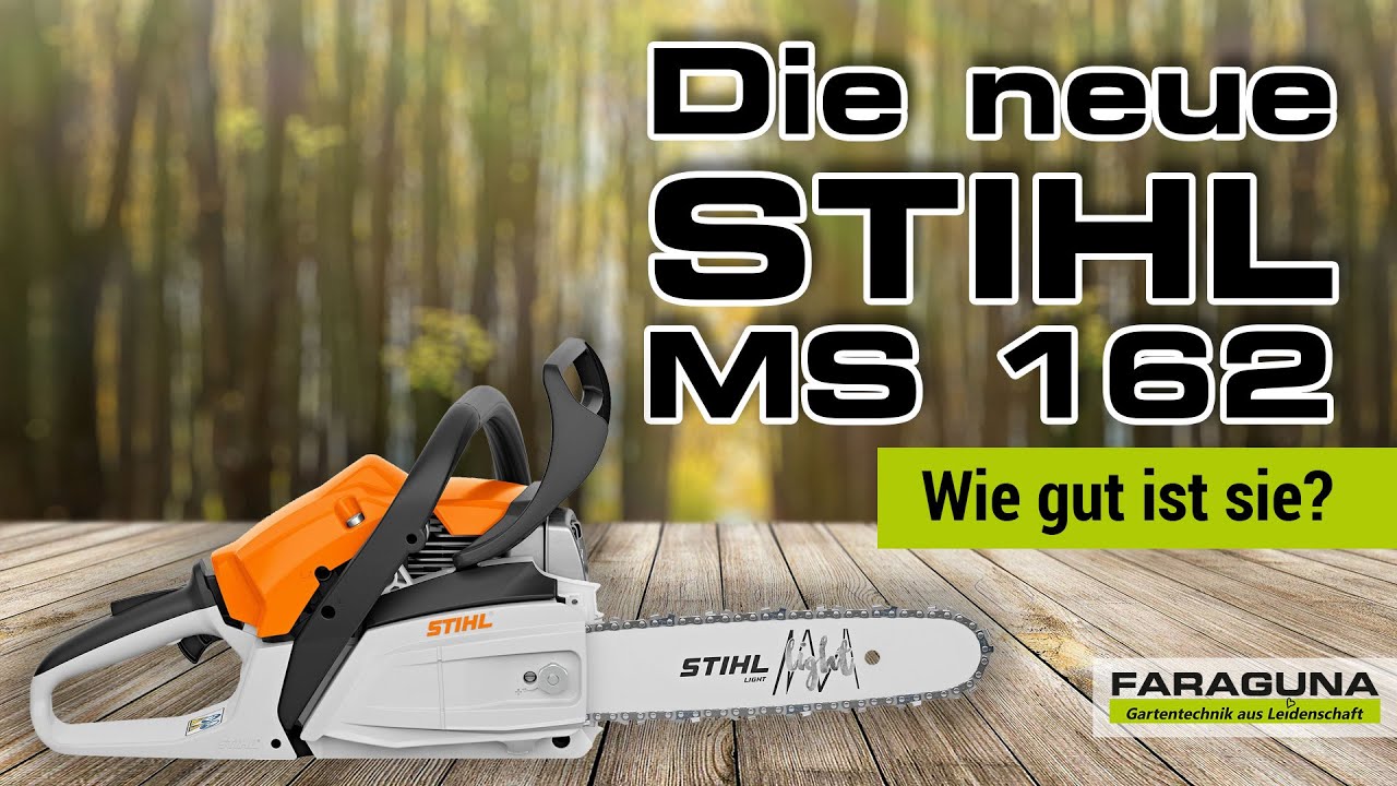 Benzin-Kettensäge Stihl MS 162, TEST