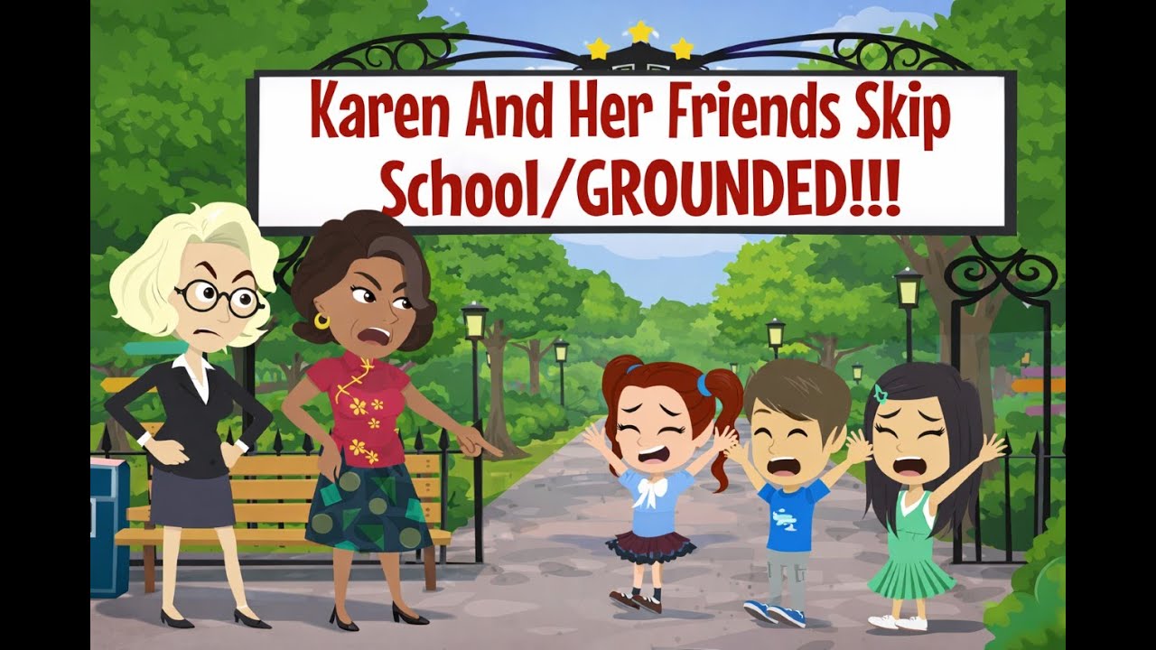 Skip Class Grounded Karen And Her Friends Skip School Grounded! - YouTube