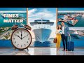 Ensure a smooth start! Essential tips to help you arrive on time for your cruise. ⏳🛳️