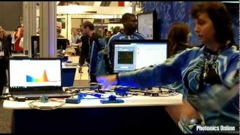 Live From Photonics West 2012: STS Microspectrometer Demo