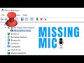 How To Fix Microphone Missing In Device Manager on Windows 10