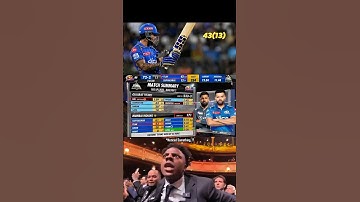 Mi VS Gt IPL Match Stats.. 😱😱