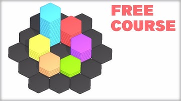 Hexa Stack - A FREE Unity Hyper Casual Mobile Game Tutorial