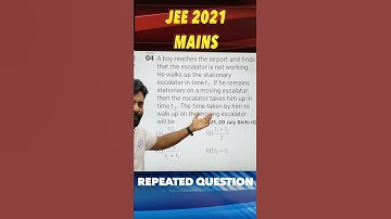 JEE Mains 2022 Repeated Question #Shorts