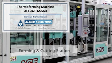 Thermoforming Machine - ACF-820 Model | Amut Group | Allied Solutions India