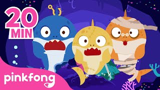Zombie Sharks Doo Doo Doo! | Halloween Songs | +Compilation | Pinkfong Songs for Children