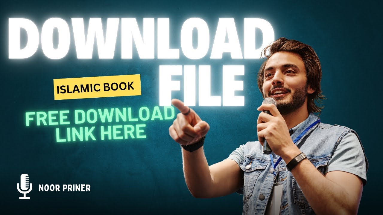 Free Download | Urdu Book Cover page Design CDR Islamic Book Cover Arabic Book Cover