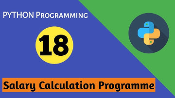 How to calculate total salary of an employee || practice problem || solve using python programming.