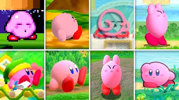 Evolution OF Kirby Idle Animations (1992-2023)