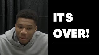 Giannis Reacts to getting drafted by LeBron, All-Star Starting Line-Up! IT'S OVER!