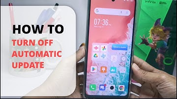 How To Turn Off Automatic System Update In Infinix Note 30 NFC/Note 30 Pro