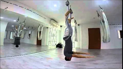 antigravity yoga , aerial yoga , christopher harri...