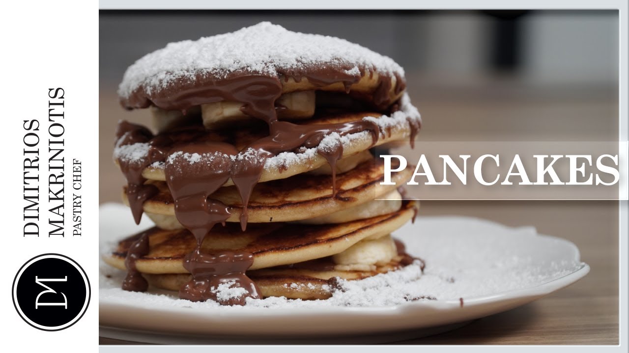 Τα πιο Εύκολα και Νόστιμα Pancakes! | Dimitriοs Makriniotis