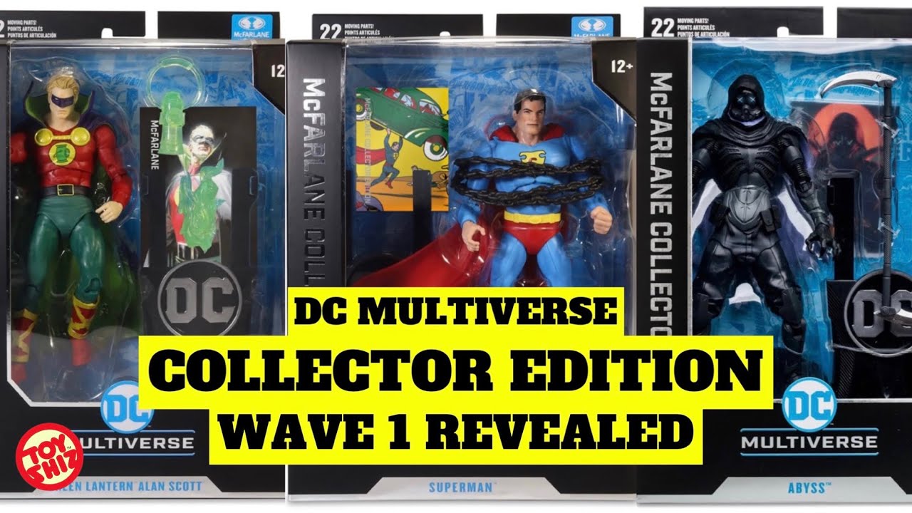 2023 DC Multiverse - McFARLANE COLLECTOR LINE Wave 1 REVEALED