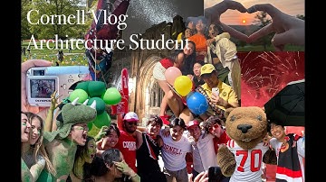 [vlog] Cornell Architecture student campus life/ 코넬건축학과생 캠퍼스 삶