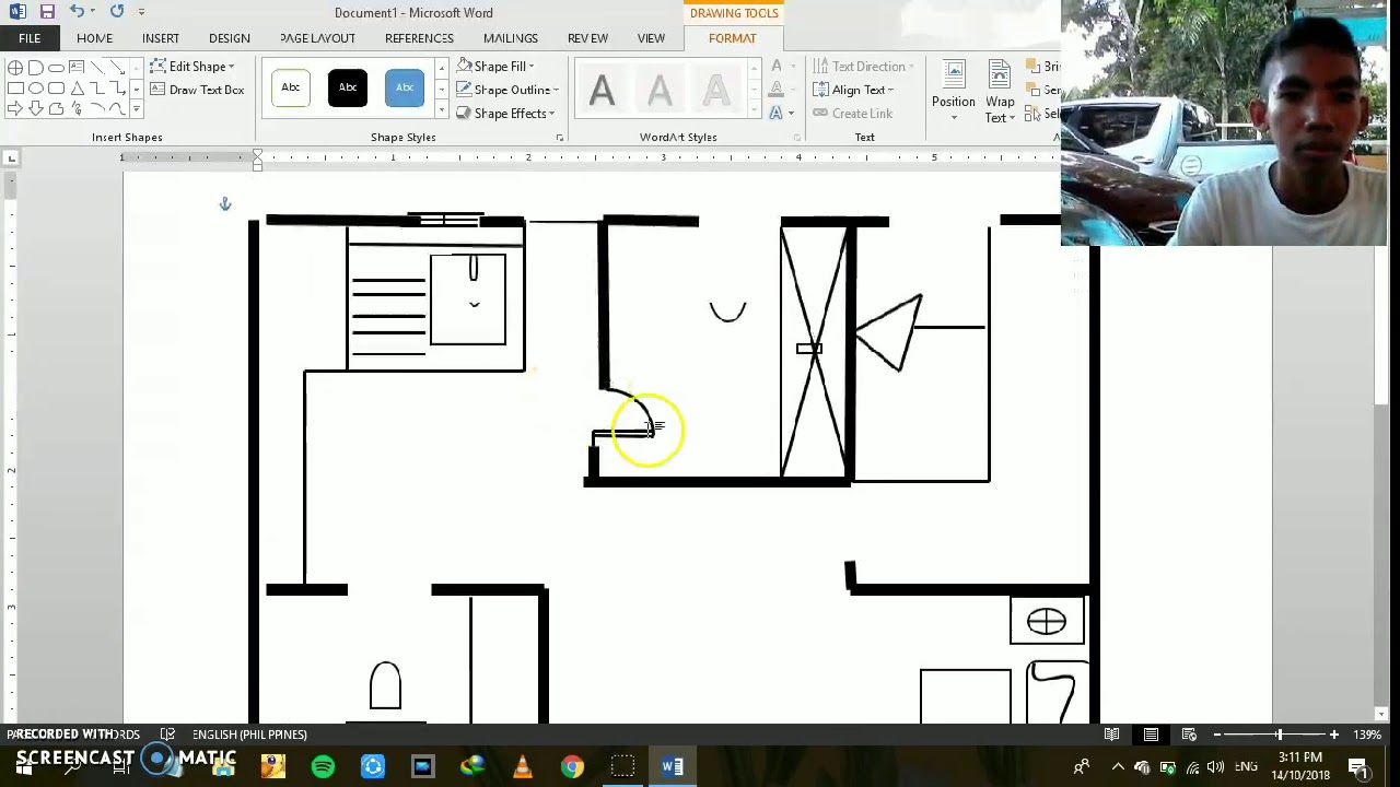 Floor plan layout drawing - YouTube