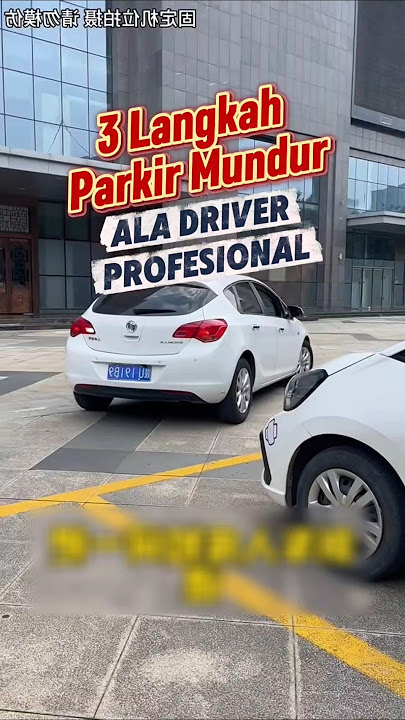 3 Steps to Reverse Parking Like a Professional Driver 🚘 #drivingtips #learningtodrive #cartips