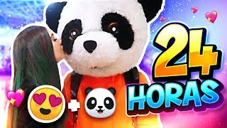 24 Horas Siendo Novios Con Panda Final Inesperado - Amara Que Linda