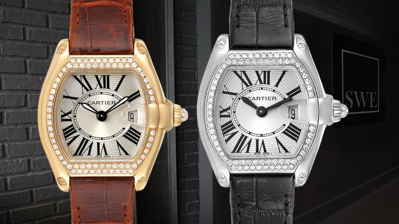 cartier roadster ladies leather strap