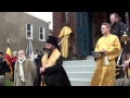 Cossack Congress in Amercia the opening of the memorial plaque Nina Burova