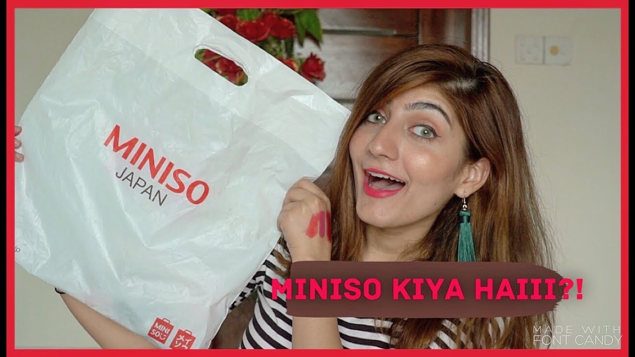 MINISO HAUL! First impression and Product TESTING! | Anushae Says