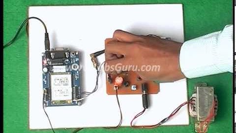 Railway Track Security System using GSM by KitsGuru.com | LGEC098