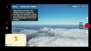 Dji air 2s height record 3000m with original battery 3500 mAh