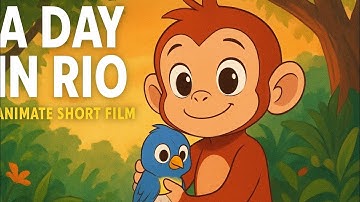 A Day in Rio | Emotional Animated Short Film | Heartwarming Monkey Story 