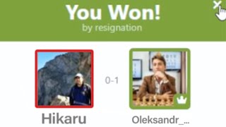 How I Beat Hikaru In 34 Moves