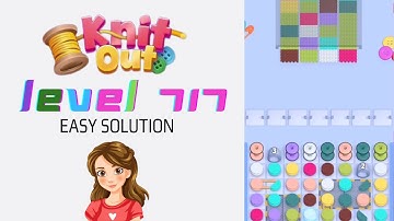 Knit Out Level 717 Easy Game Solution Walkthrough