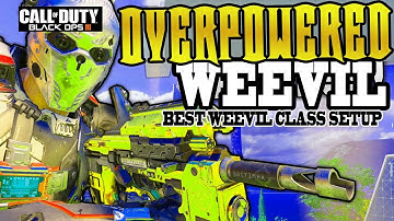 How To Make "OVERPOWERED WEEVIL" in BLACK OPS 3 - BO3 Best Weevil Class Setup