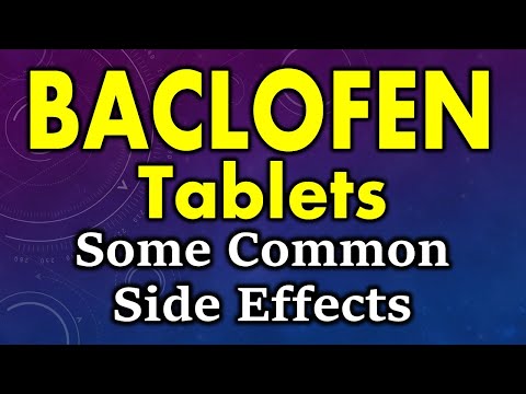 ቪዲዮ: Baclofen ጠንካራ ጡንቻ ዘና የሚያደርግ ነው?