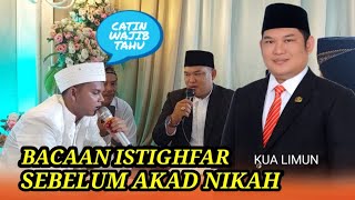 Bacaan Istighfar Sebelum Akad Nikah, Calon Pengantin Wajib Tahu